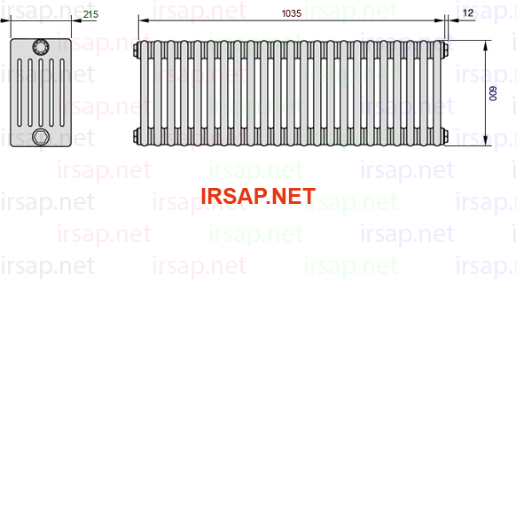 Радиатор IRSAP Tesi 60600/23 T22 CL 01